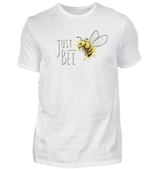Just Bee, kleine Honig-Biene - Herren Shirt-3