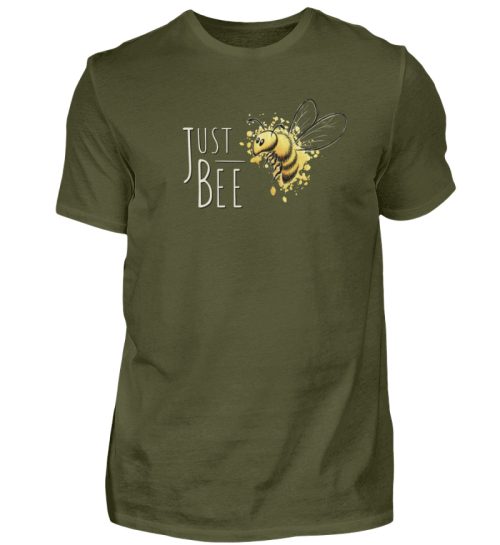 Just Bee, kleine Honig-Biene - Herren Shirt-1109