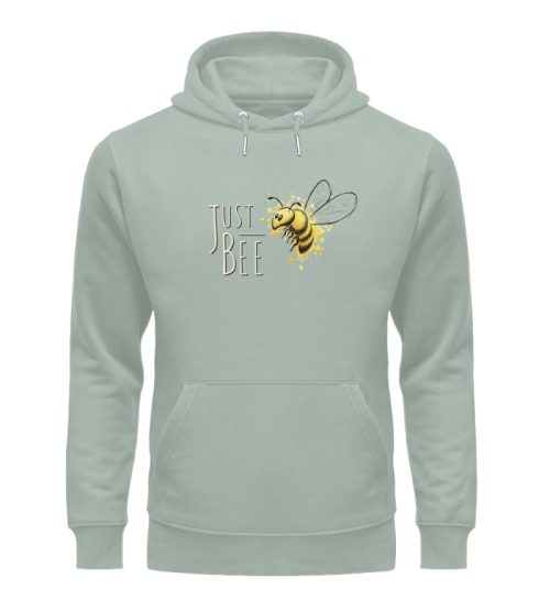 Just Bee, kleine Honig-Biene - Unisex Organic Hoodie-7216