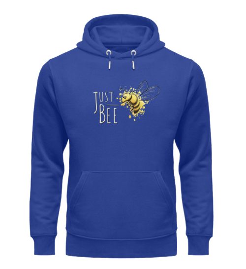 Just Bee, kleine Honig-Biene - Unisex Organic Hoodie-668