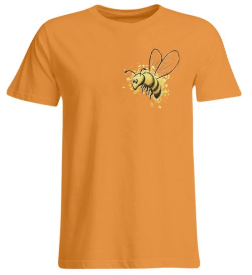 Lässige kleine Honig-Biene - Übergrößenshirt-20