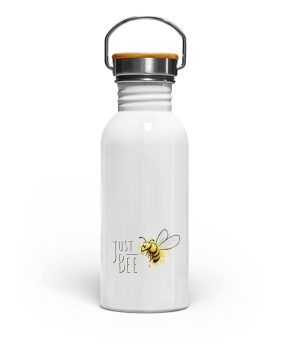 Just Bee, kleine Honig-Biene - Edelstahl Trinkflasche-3