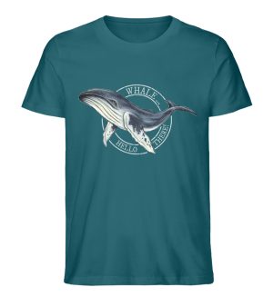 Whale, Hello There | Buckelwal - Herren Premium Organic Shirt-6889
