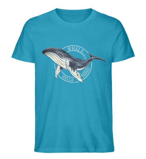 Whale, Hello There | Buckelwal - Herren Premium Organic Shirt-6885