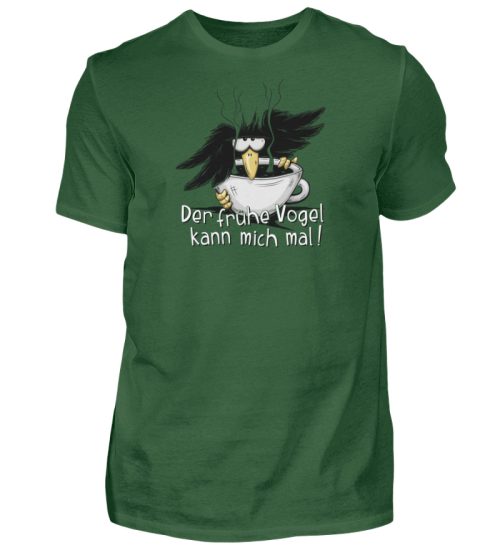 Der frühe Vogel kann mich mal - Herren Shirt-833