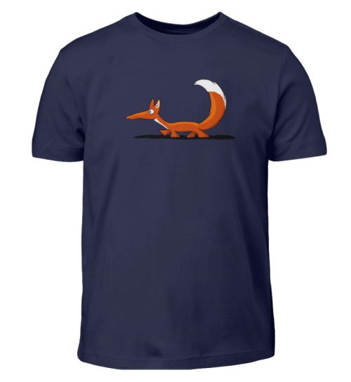 Lässiger cooler Fuchs | Mr. Fox, der Schleicher  - Kinder T-Shirt – Bild 6