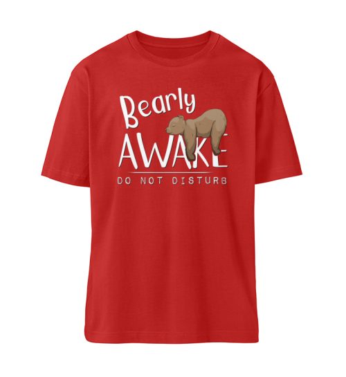 Bearly Awake Bitte nicht stören Bär - Organic Relaxed Shirt ST/ST-4