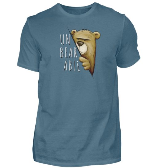 Unbearable - Unerträglich Bär - Herren Shirt-1230