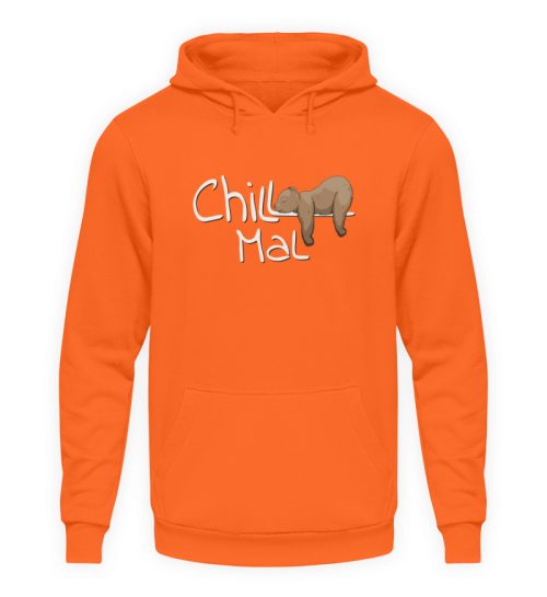 Chill Mal schläfriger Braunbär - Unisex Kapuzenpullover Hoodie-1692