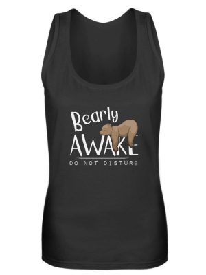 Bearly Awake Bitte nicht stören Bär - Frauen Tanktop-16