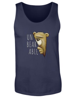 Unbearable - Unerträglich Bär - Herren Tanktop-198