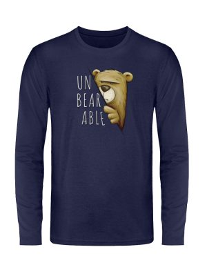 Unbearable - Unerträglich Bär - Unisex Long Sleeve T-Shirt-198