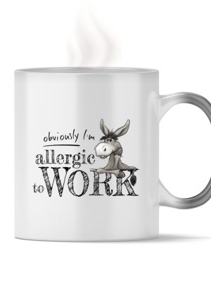 Allergisch gegen Arbeit - Esel - Magic - Tasse-16
