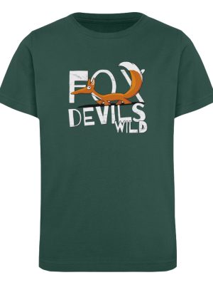 Fox-Devils-Wild Fuchs - Kinder Organic T-Shirt-7112