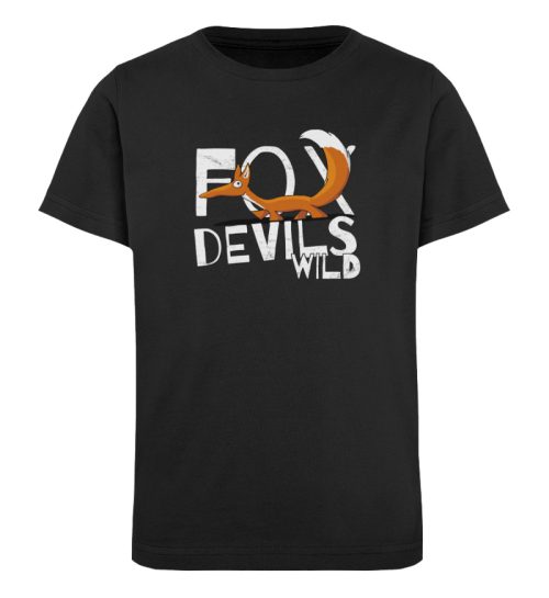 Fox-Devils-Wild Fuchs - Kinder Organic T-Shirt-16
