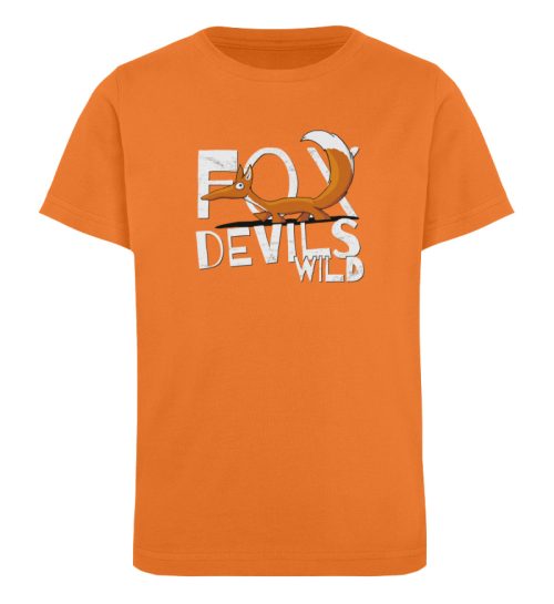 Fox-Devils-Wild Fuchs - Kinder Organic T-Shirt-6902