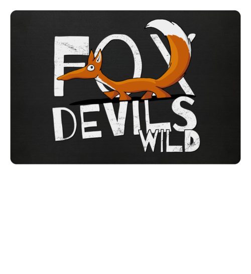 Fox-Devils-Wild Fuchs - Fußmatte-16