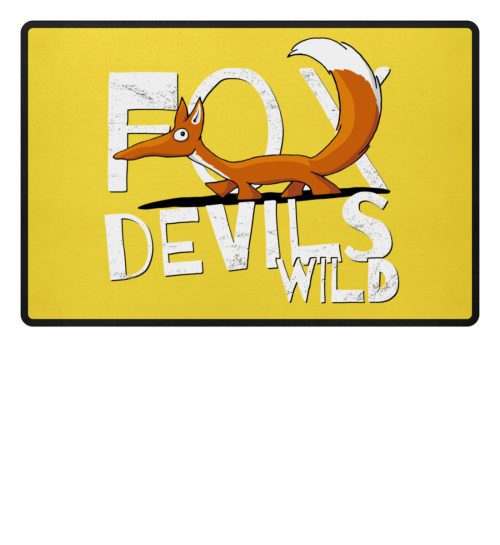Fox-Devils-Wild Fuchs - Fußmatte-5766