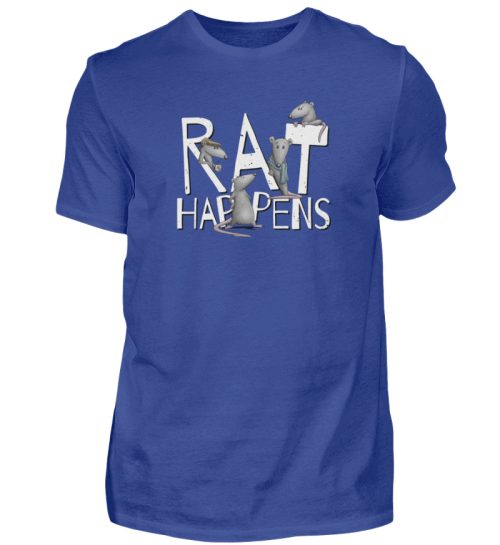 Rat Happens Ratten - Herren Shirt-668