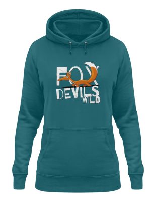 Fox-Devils-Wild Fuchs - Damen Hoodie-1461