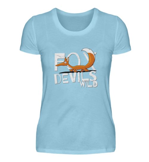 Fox-Devils-Wild Fuchs - Damen Premiumshirt-674