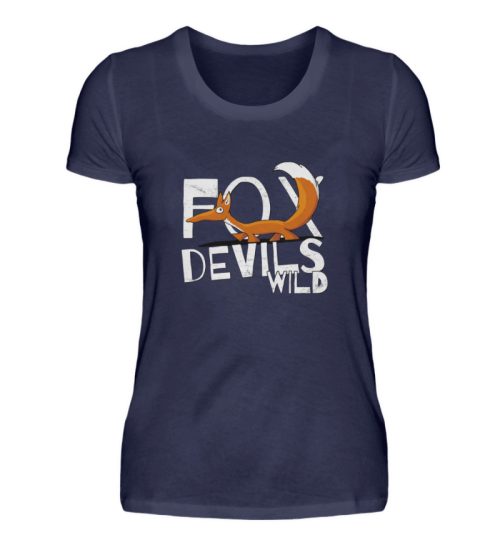 Fox-Devils-Wild Fuchs - Damen Premiumshirt-198