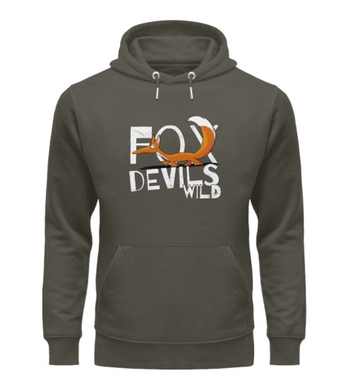 Fox-Devils-Wild Fuchs - Unisex Organic Hoodie-7151