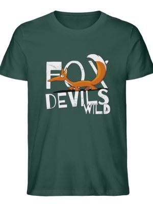 Fox-Devils-Wild Fuchs - Herren Premium Organic Shirt-7112