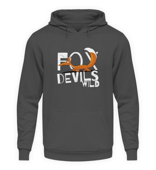 Fox-Devils-Wild Fuchs - Unisex Kapuzenpullover Hoodie-1762