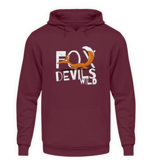Fox-Devils-Wild Fuchs - Unisex Kapuzenpullover Hoodie-839