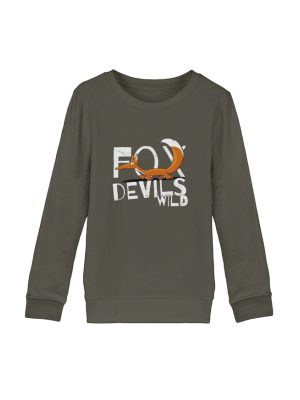 Fox-Devils-Wild Fuchs - Organic Kids Sweatshirt ST/ST-7151