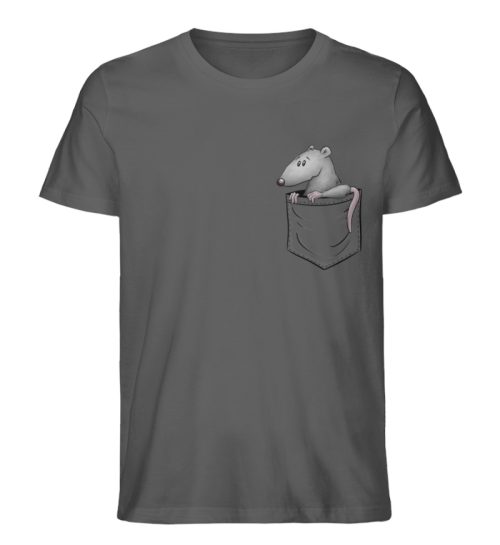 Kleine Ratte in der Tasche - Herren Premium Organic Shirt-6896