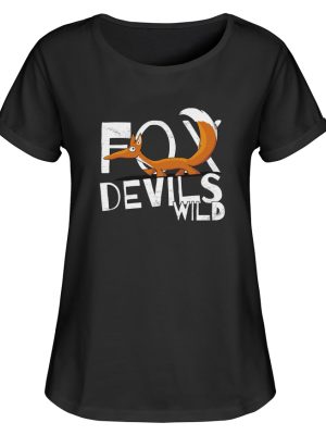 Fox-Devils-Wild Fuchs - Damen RollUp Shirt-16