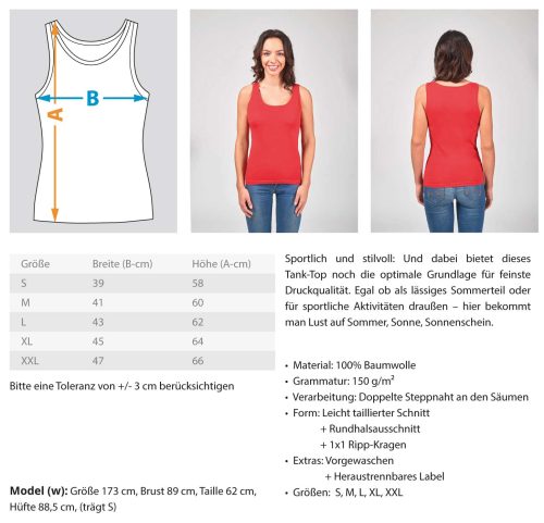 Street Art Fuchs Silhouette  - Frauen Tanktop – Bild 6
