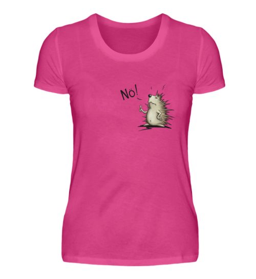 Nö! Grummeliger Igel - Damen Premiumshirt-28
