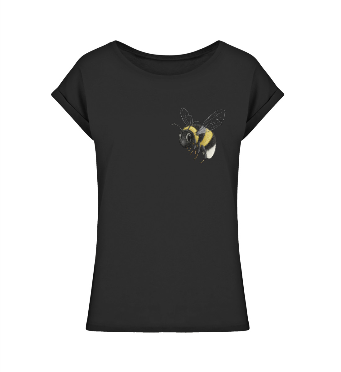 Kleine brummige Hummel - Ladies Extended Shoulder Tee-16