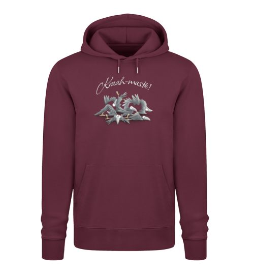 Kraah-masté! Yoga Raben Krähen - Unisex Premium Organic Hoodie 2.0 ST/ST-839