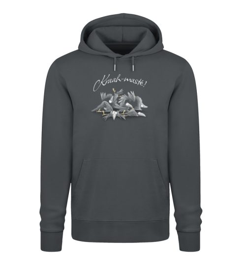 Kraah-masté! Yoga Raben Krähen - Unisex Premium Organic Hoodie 2.0 ST/ST-7147