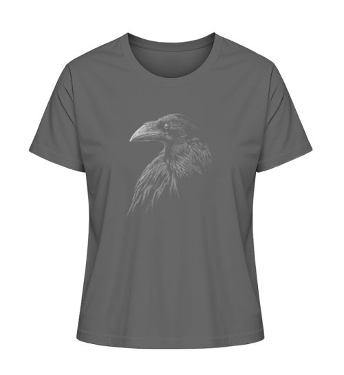 Kritzelkunst-Rabe Krähe - Damen Premium Organic T-Shirt 2.0 ST/ST-6896