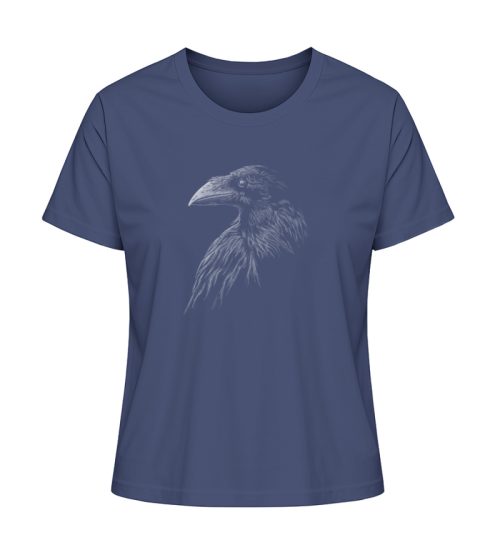 Kritzelkunst-Rabe Krähe - Damen Premium Organic T-Shirt 2.0 ST/ST-6057