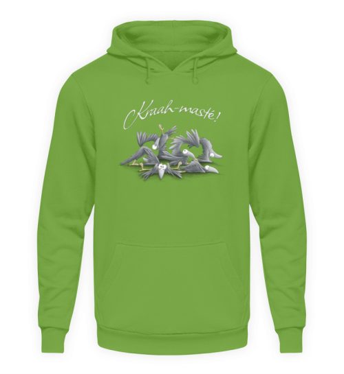 Kraah-masté! Yoga Raben Krähen - Unisex Kapuzenpullover Hoodie-1646
