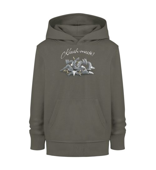 Kraah-masté! Yoga Raben Krähen - Kinder Organic Hoodie 2.0 ST/ST-7151