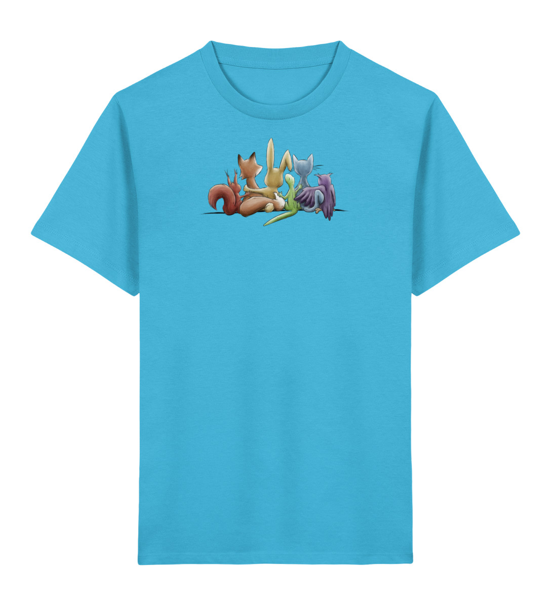 Regenbogen Tiere für Freundschaft, Toleranz und Vielfalt - Kinder Premium Organic T-Shirt 2.0 ST/ST-7235