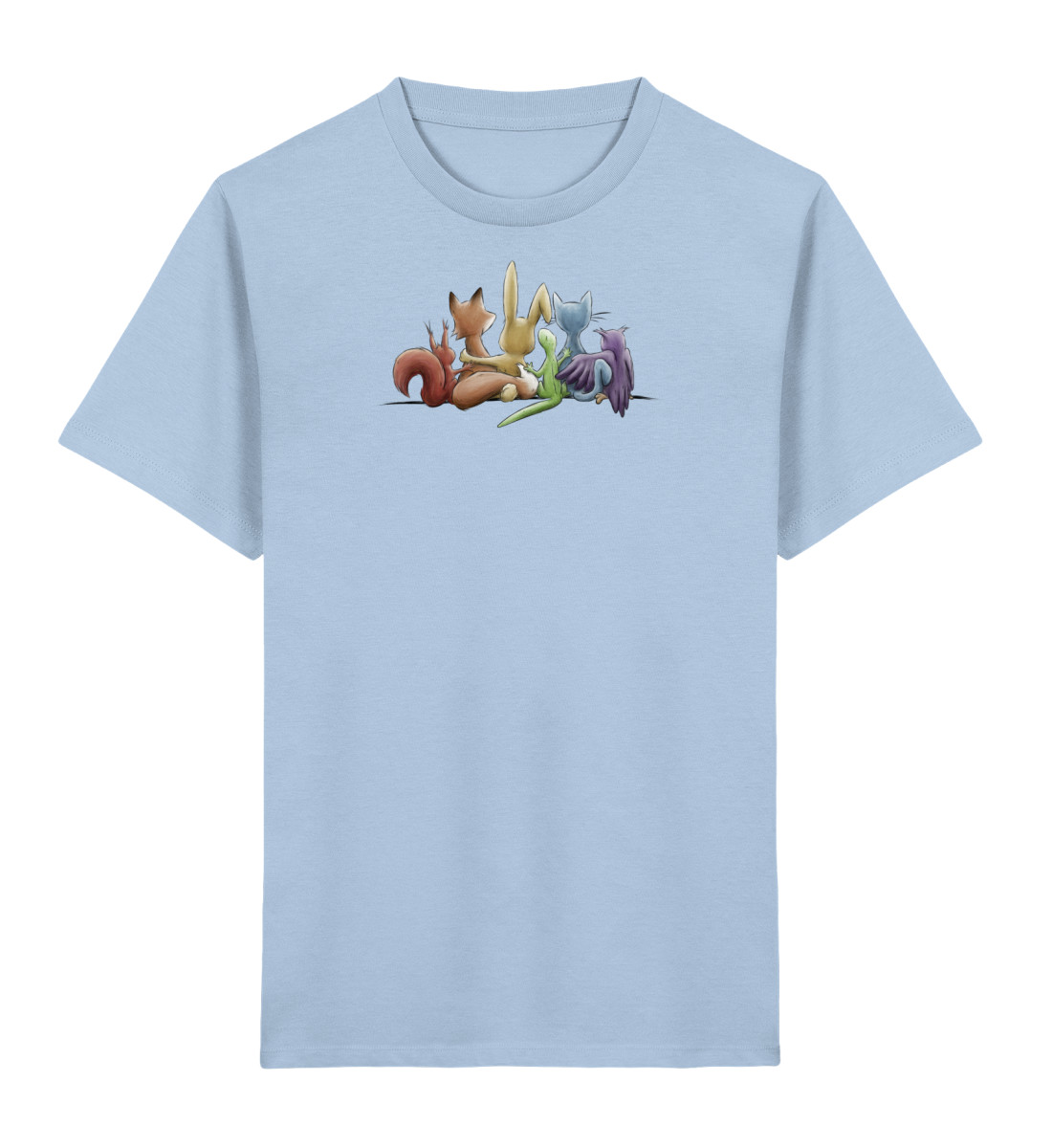 Regenbogen Tiere für Freundschaft, Toleranz und Vielfalt - Kinder Premium Organic T-Shirt 2.0 ST/ST-7317