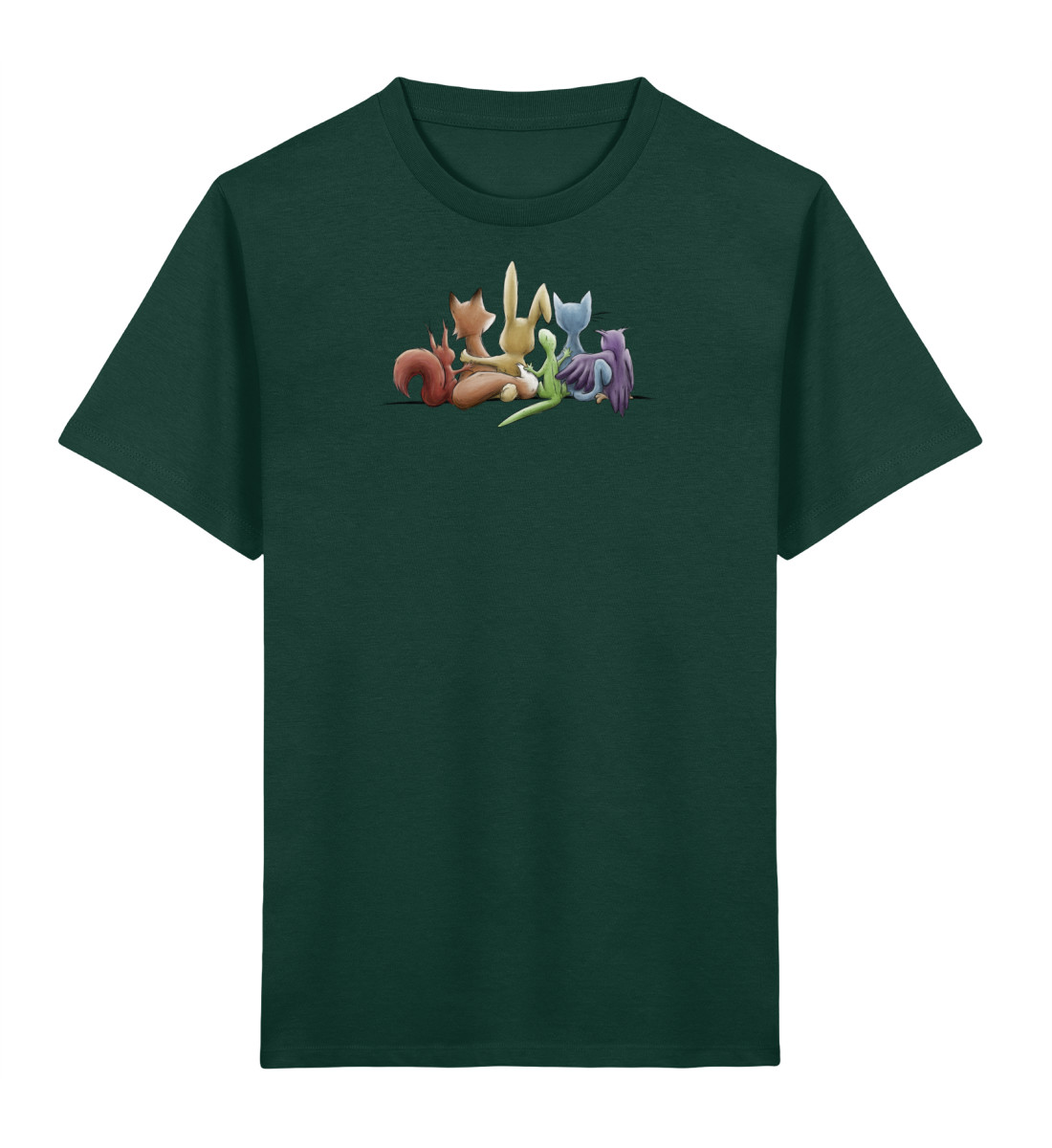 Regenbogen Tiere für Freundschaft, Toleranz und Vielfalt - Kinder Premium Organic T-Shirt 2.0 ST/ST-7112