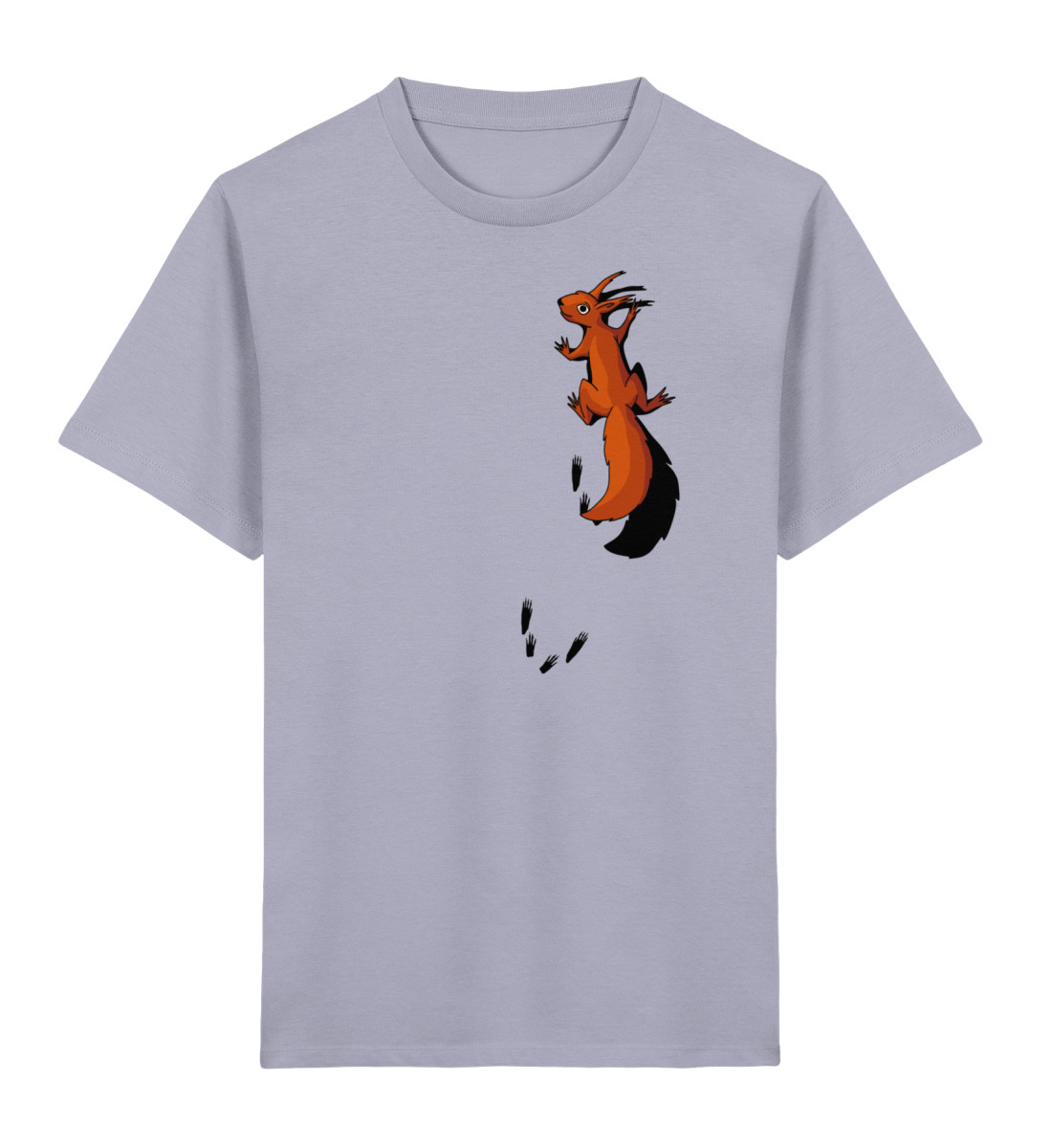 kletterndes Eichhörnchen mit Spuren - Kinder Premium Organic T-Shirt 2.0 ST/ST-7170